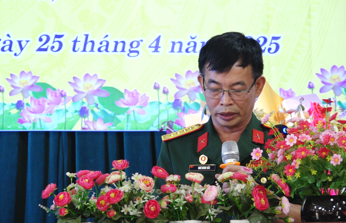 Hội Cựu chiến binh Cẩm Đông gặp mặt kỷ niệm 50 năm Ngày giải phóng miền Nam